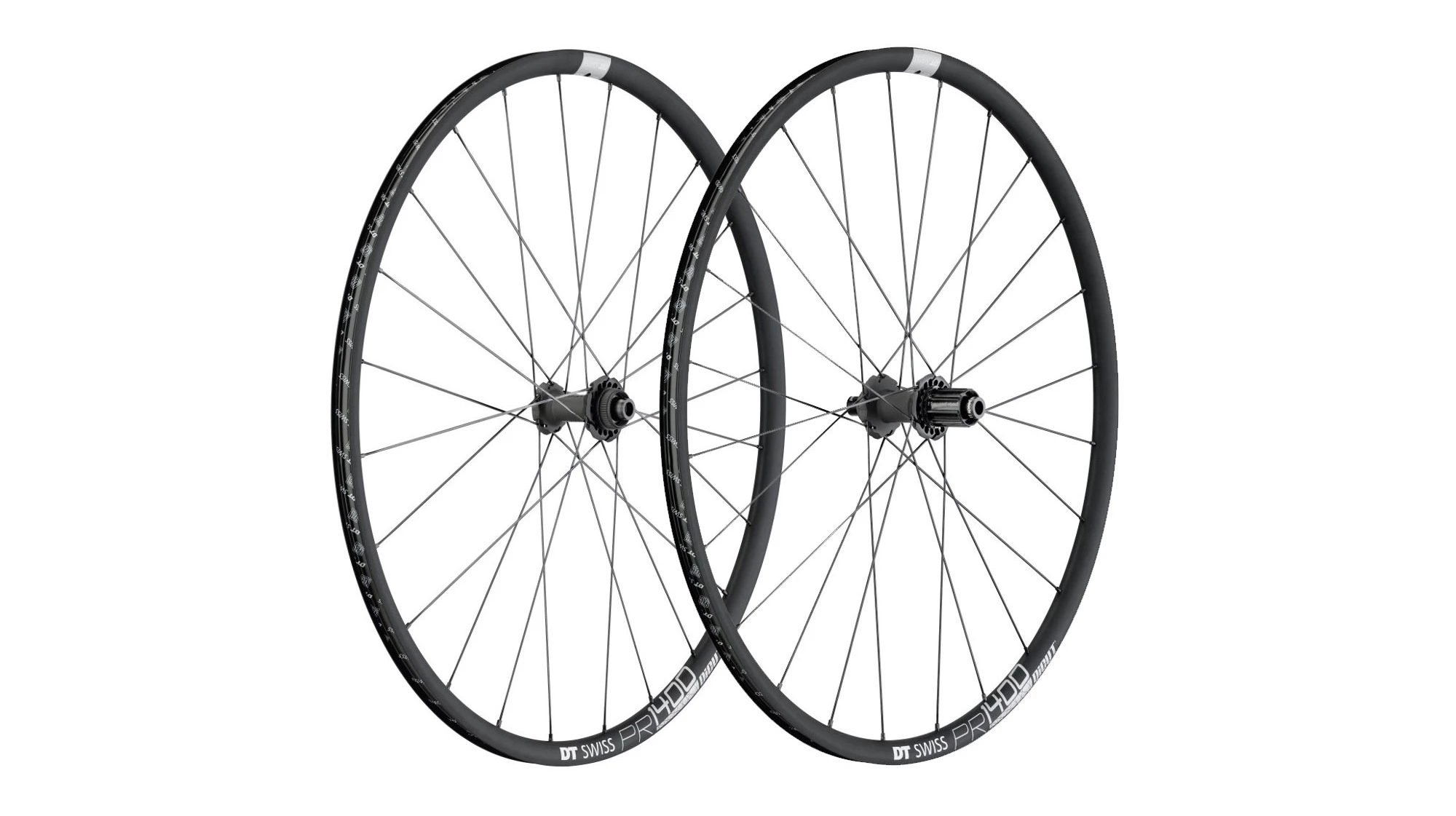 PAIRE DE ROUES DT SWISS PR 1400 DCL 21MM 3 PAIRE DE ROUES DT SWISS PR 1400 DCL 21MM