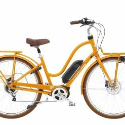 Trek Bicicleta Urbana Eléctrica Color Naranja